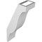 Ekena Millwork 3 1/2-in. W x 6-in. D x 14-in. H Funston Architectural Grade PVC Knee Brace BRCP035X06X14FST - alternate 6